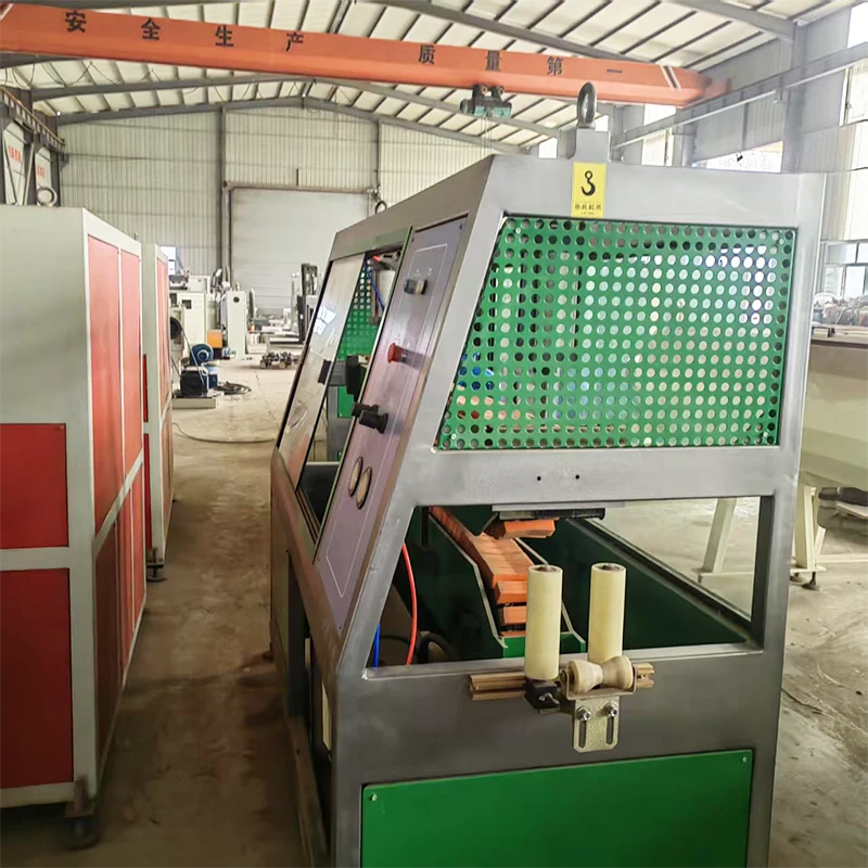 Máquina de producción de tuberías de tres capas HDPE de 110 mm usada