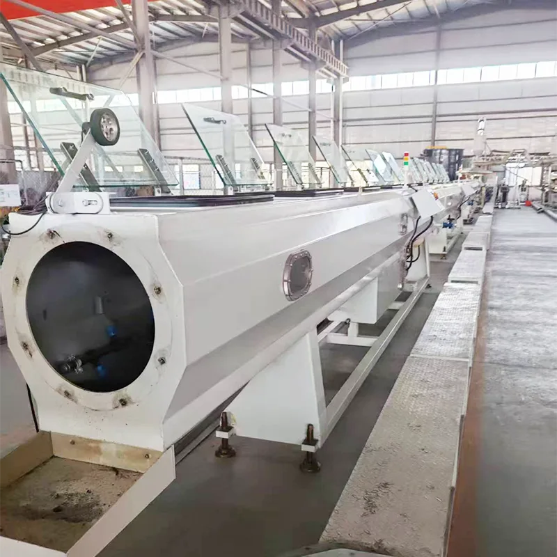 Máquinas de producción de tuberías HDPE de 250 y 400 mm usadas